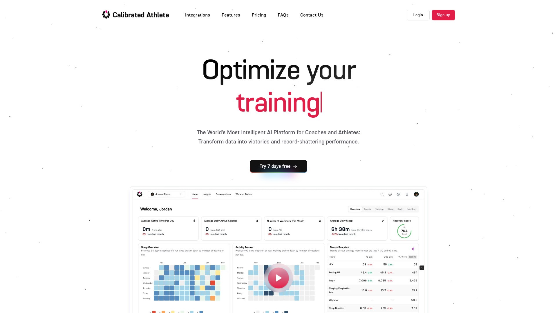 Calibrated Athlete 截图