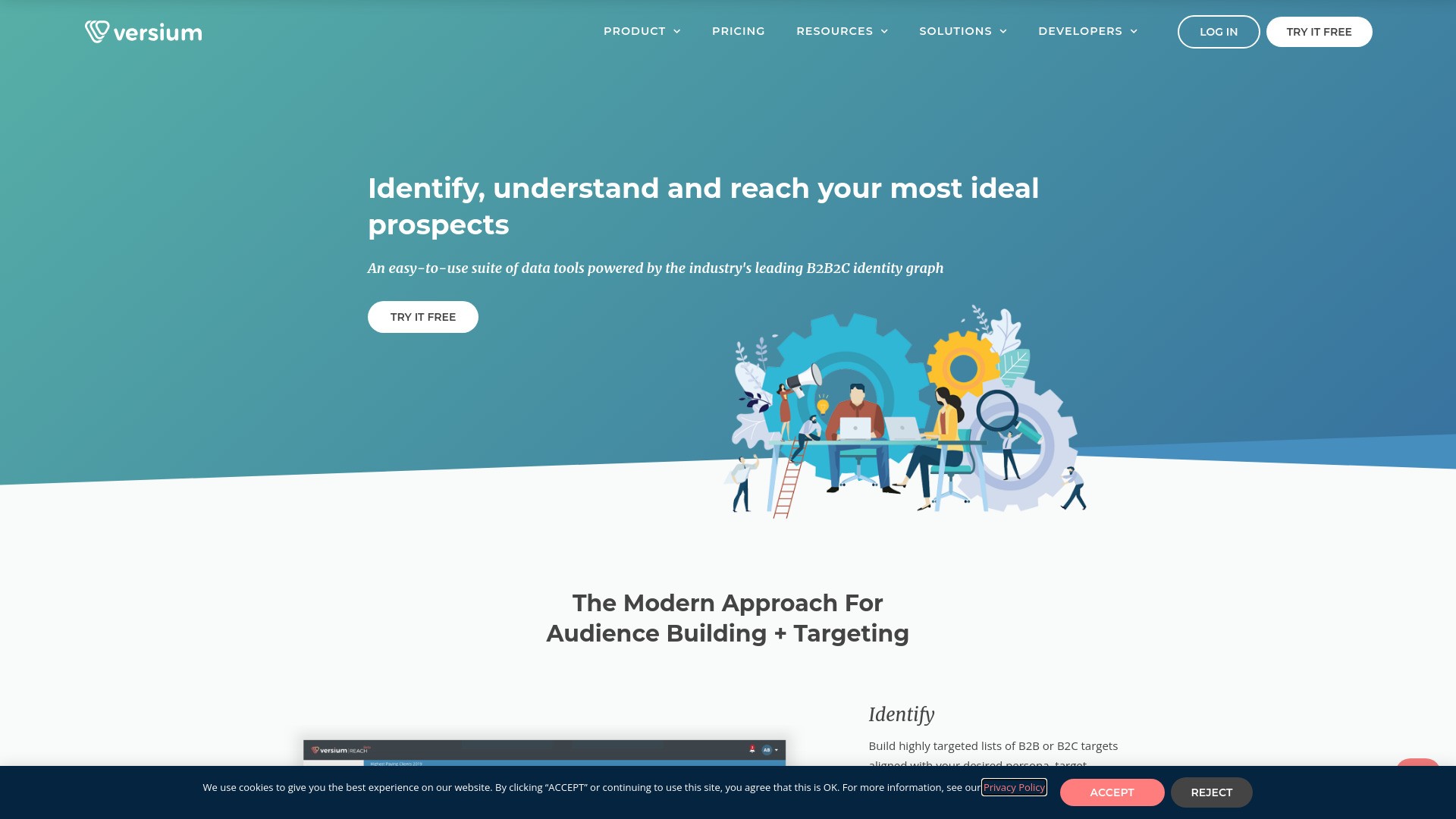 Versium REACH 截图