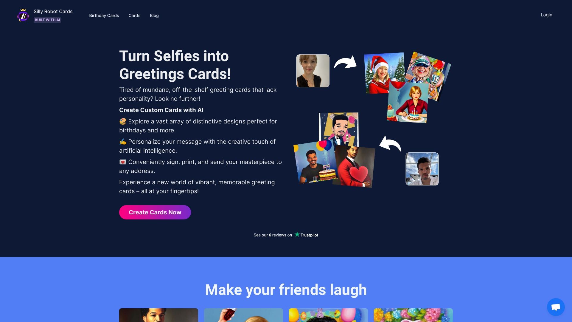 Silly Robot Cards 截图