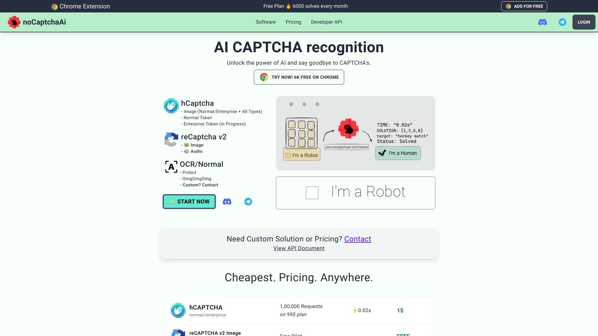 noCaptcha: Automatic CAPTCHA Solver 截图
