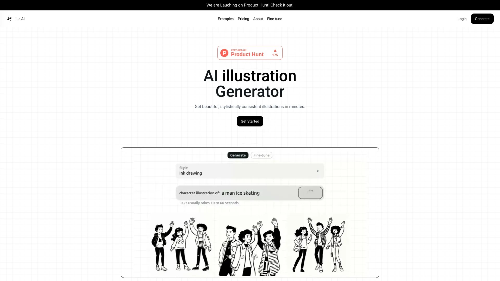 AI illustration Generator 截图