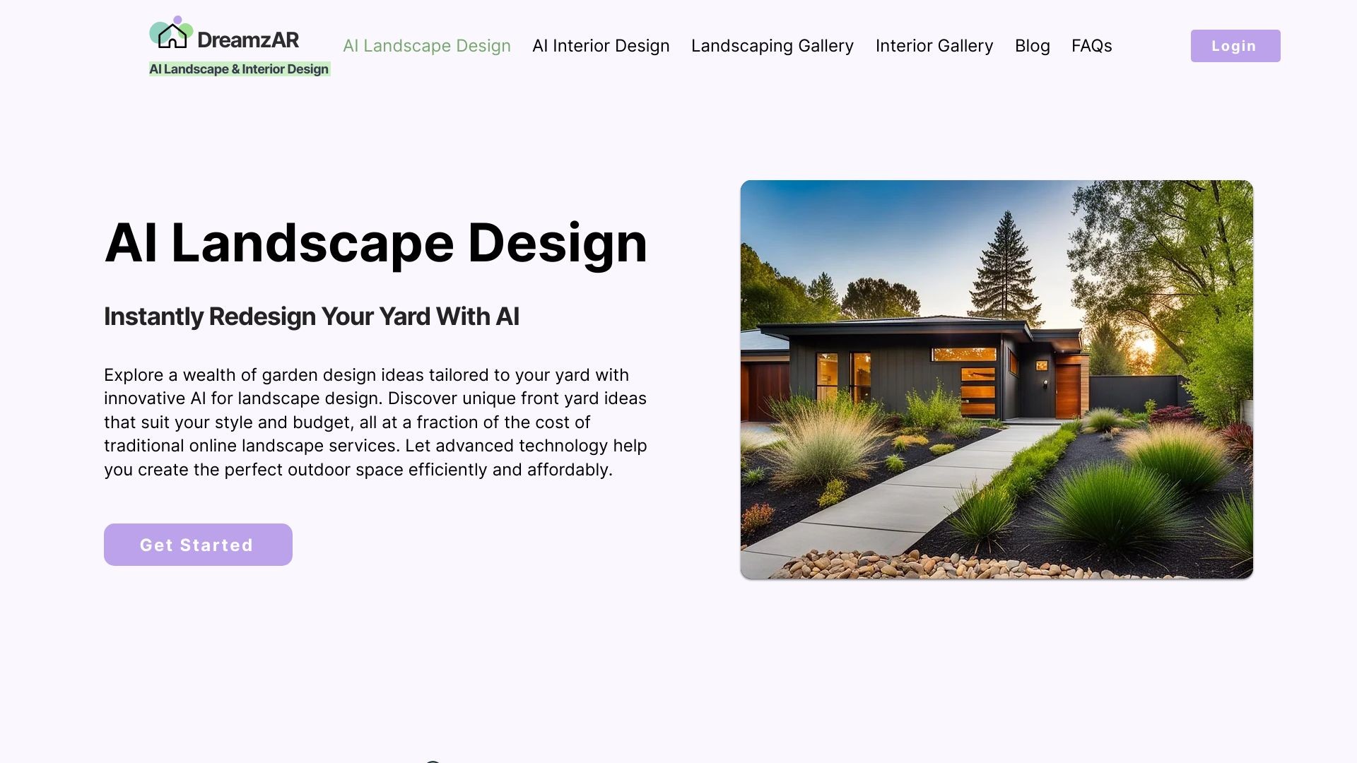 DreamzAR AI Landscape Design 截图