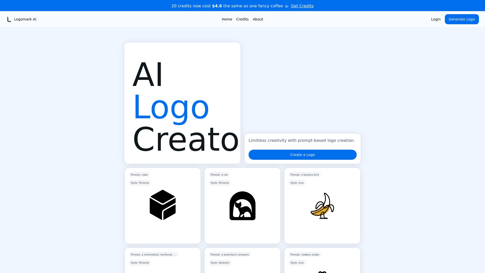 Logomark AI 截图