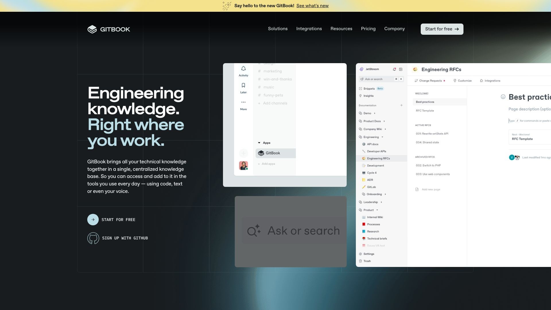 The New GitBook 截图