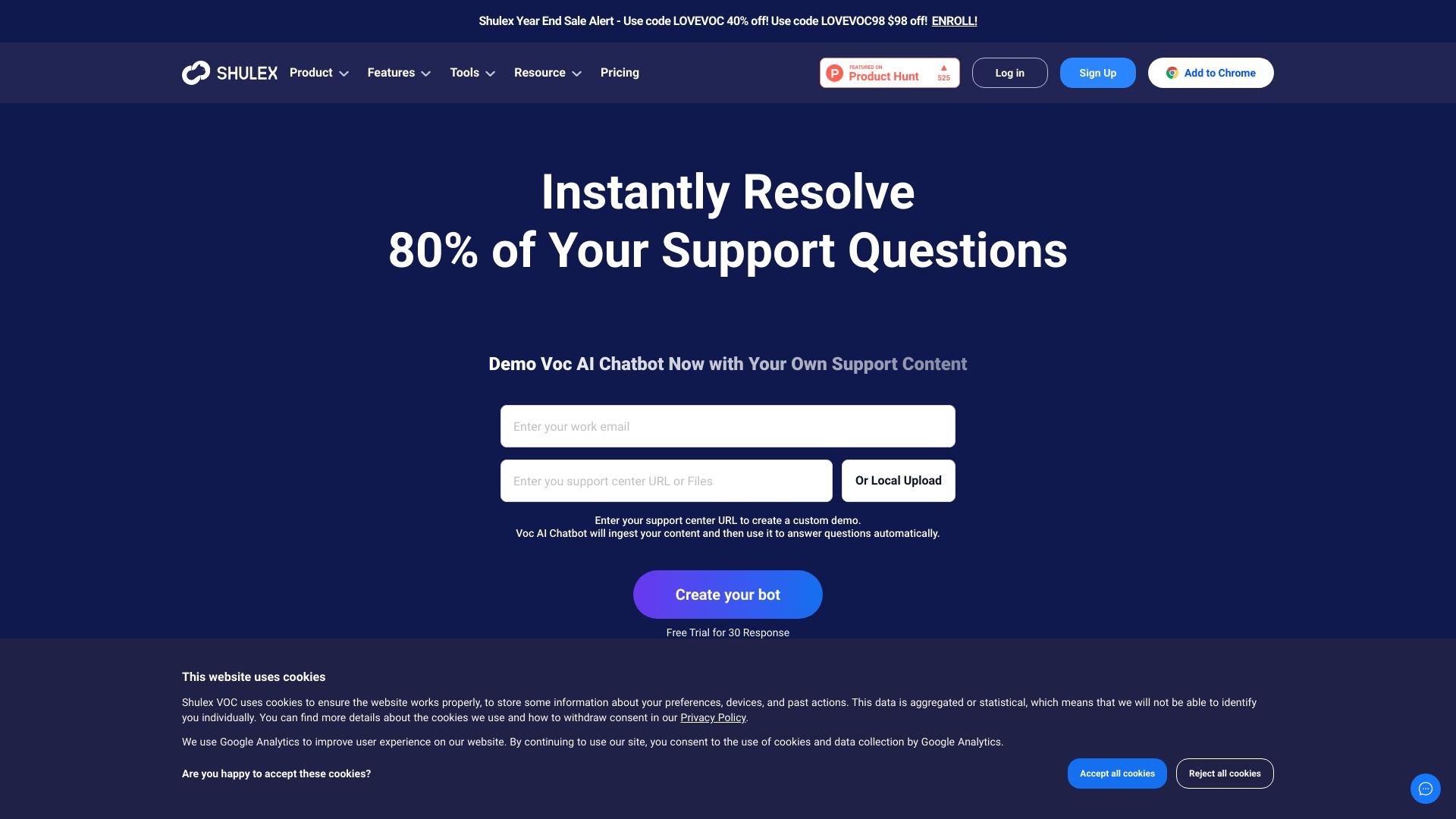 VocAI Chatbot 截图