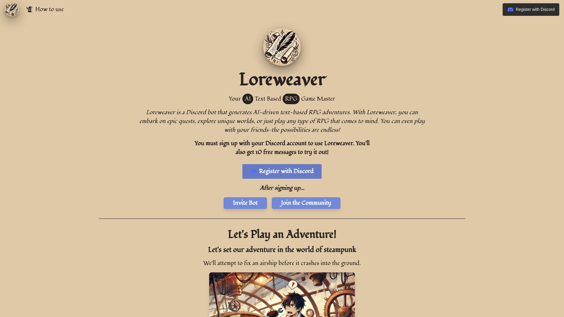 Loreweaver 截图