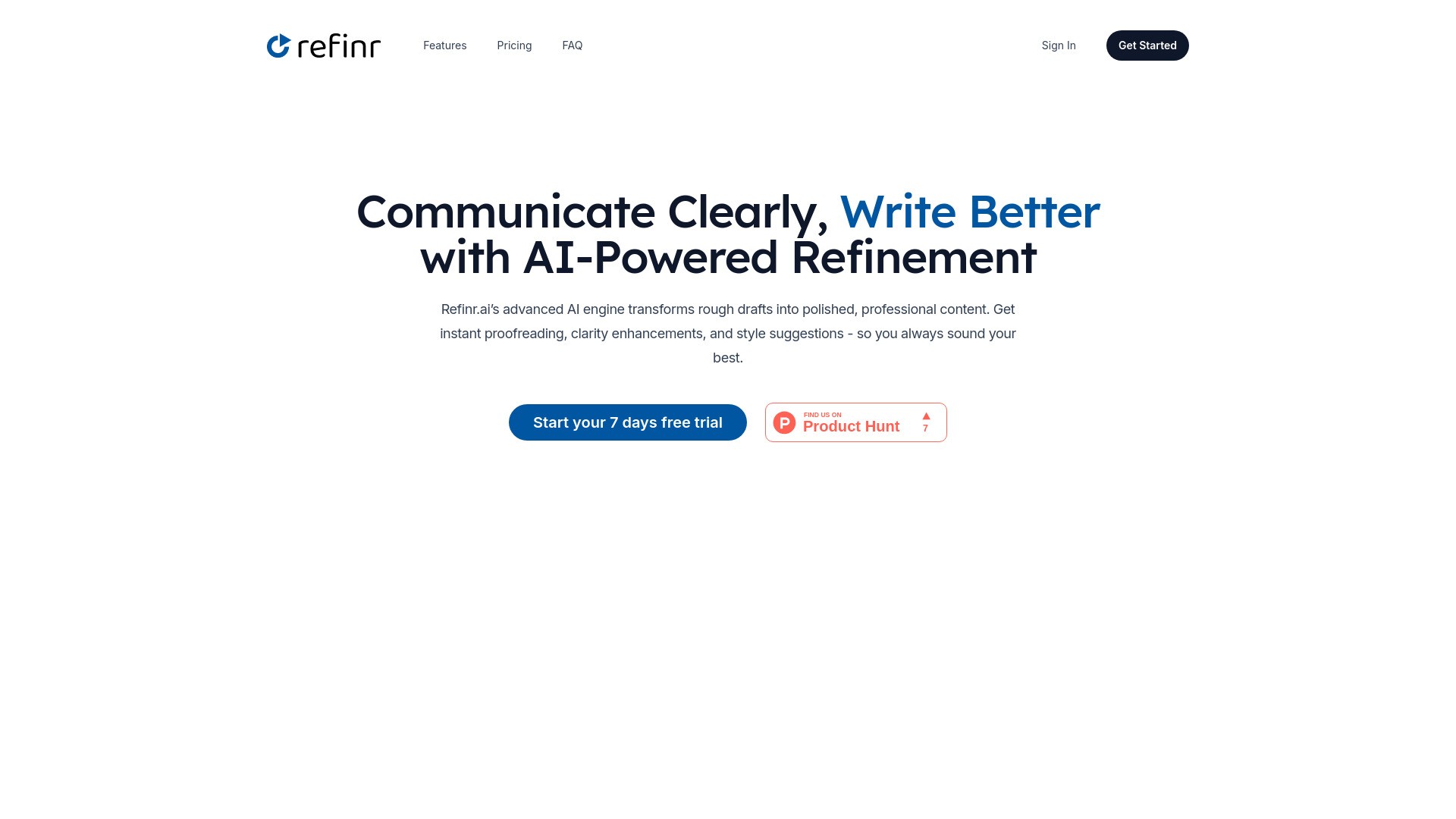 refinr.ai 截图