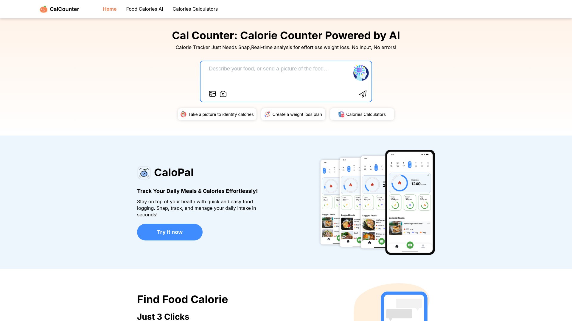 Calorie AI 截图