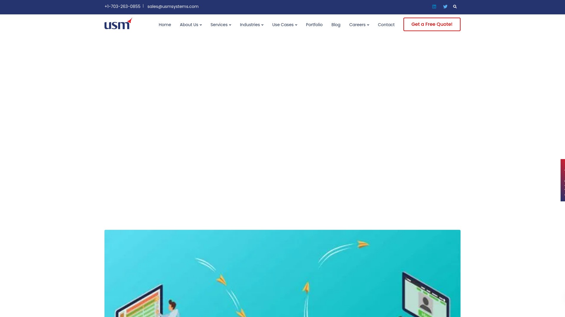 Mobile app solutions with USM Systems 截图