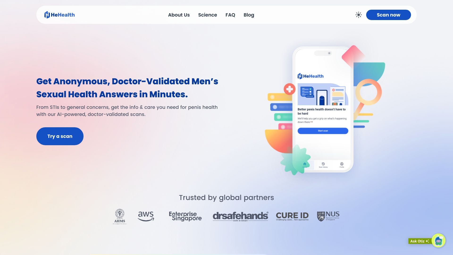 Hehealth.ai: Men's Sexual Health Scanner 截图