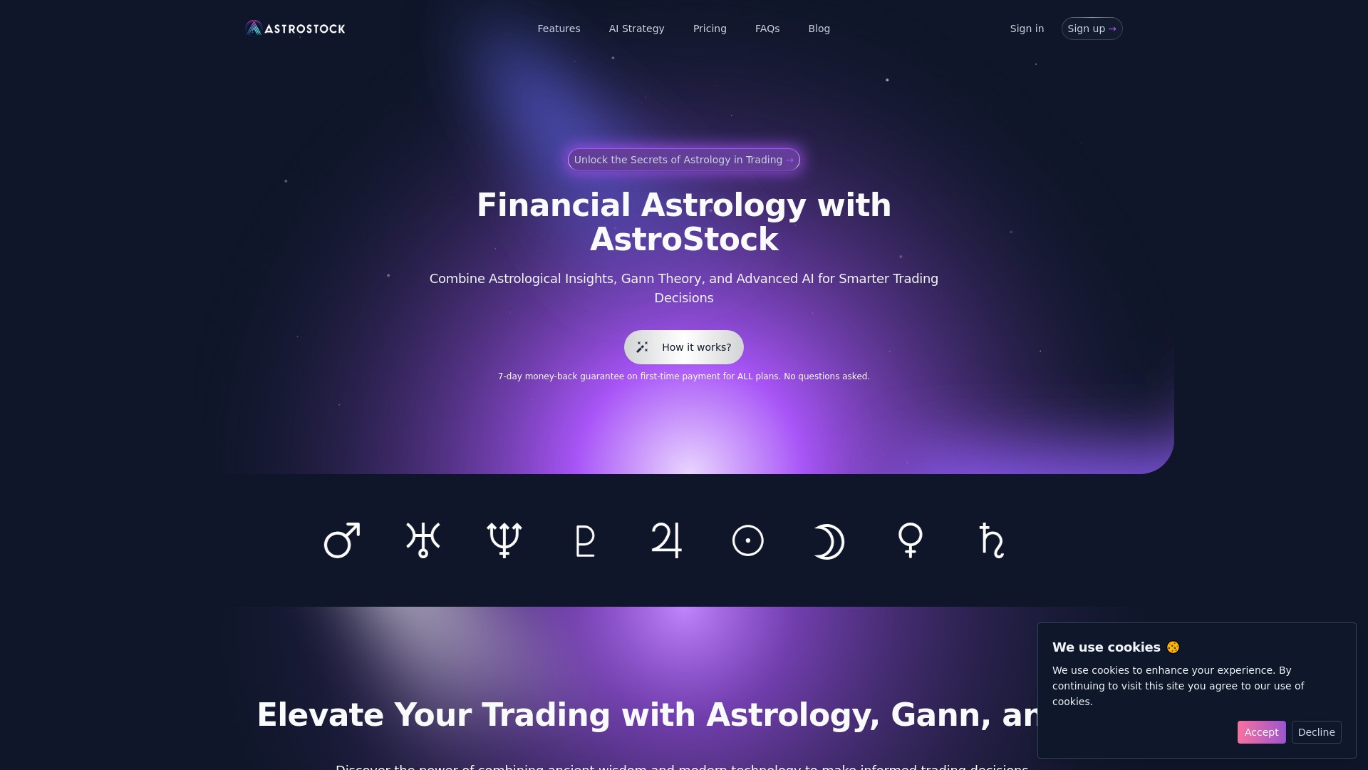 AstroStock AI 截图