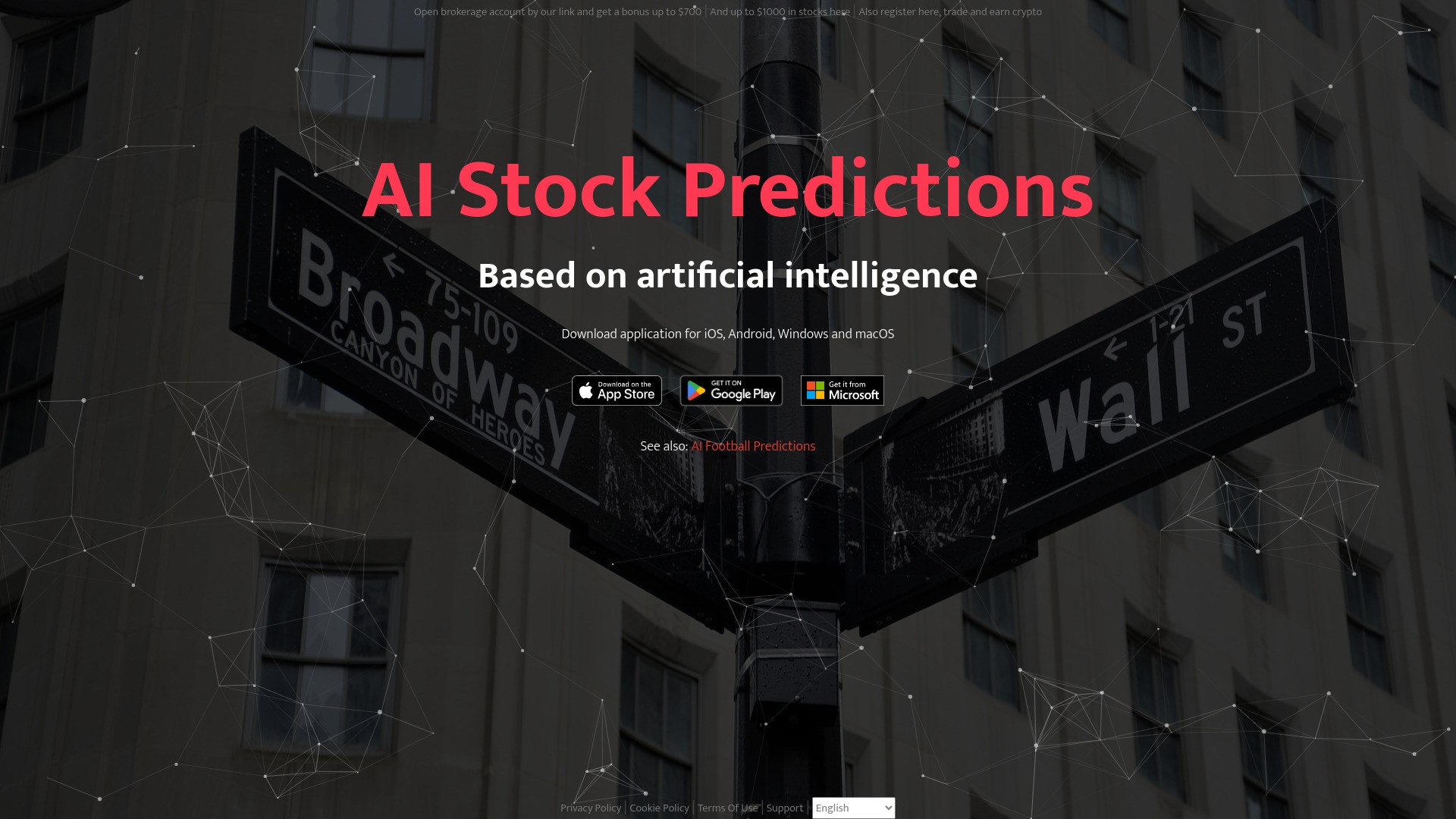 AI-Stock-Predictions.com 截图