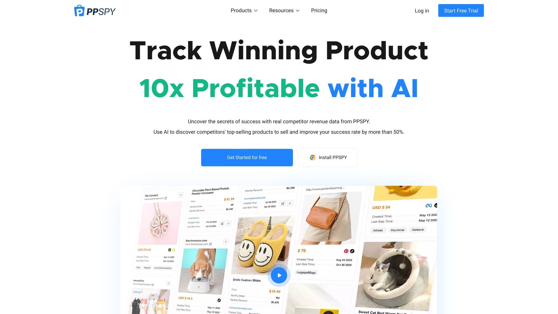 PPSPY - Dropshipping by AI 截图
