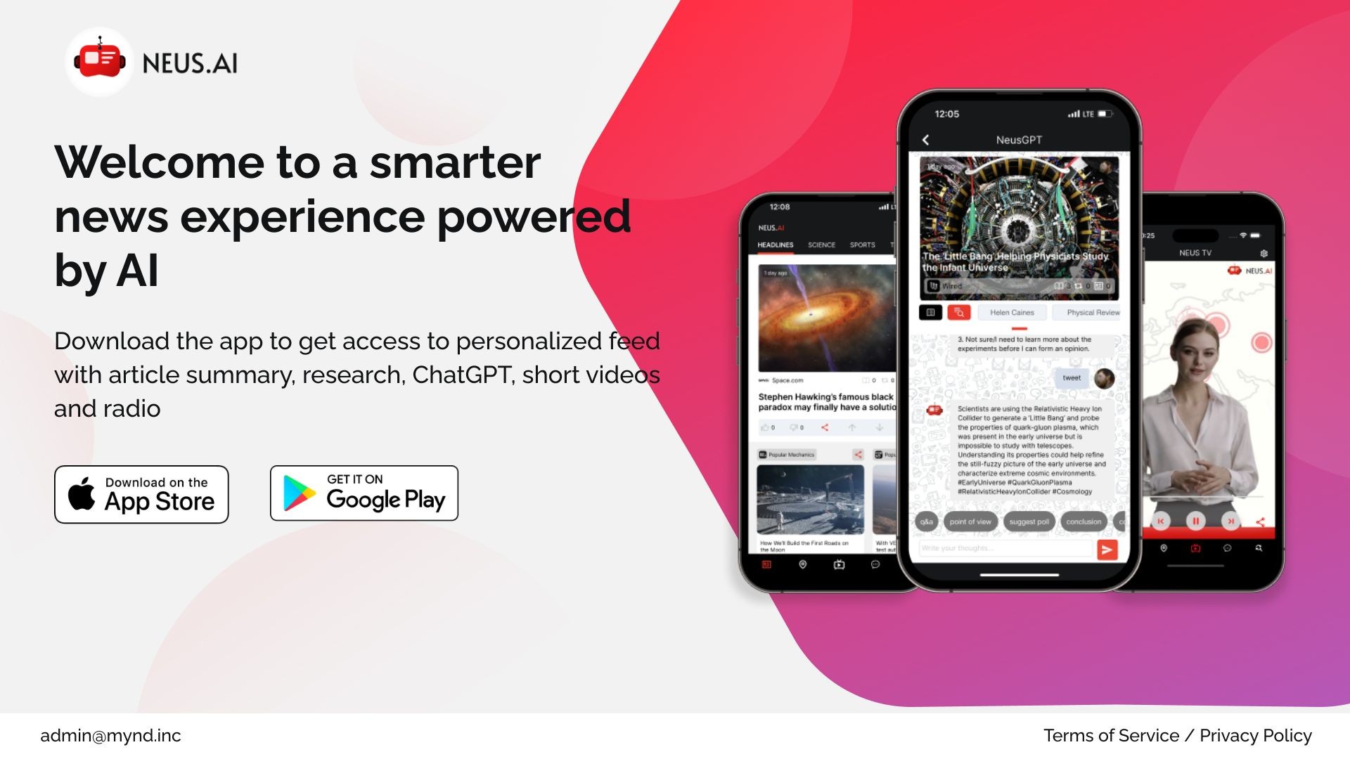 Neus.ai: News, Videos, NeusGPT, Chat 截图