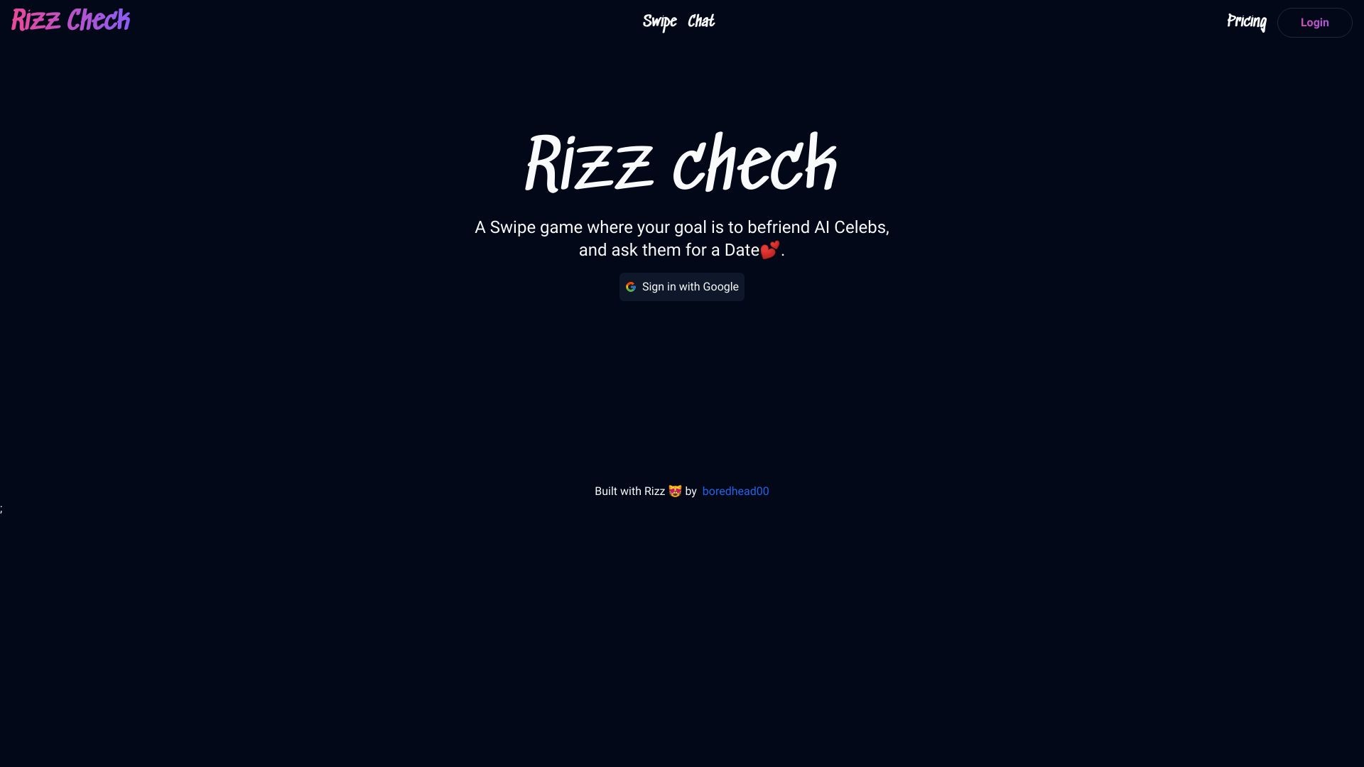 Rizz Check 截图
