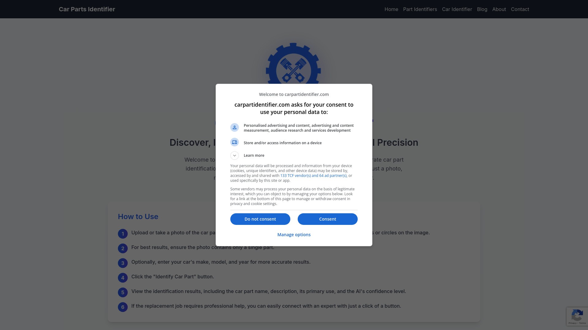 Car Part Identifier 截图