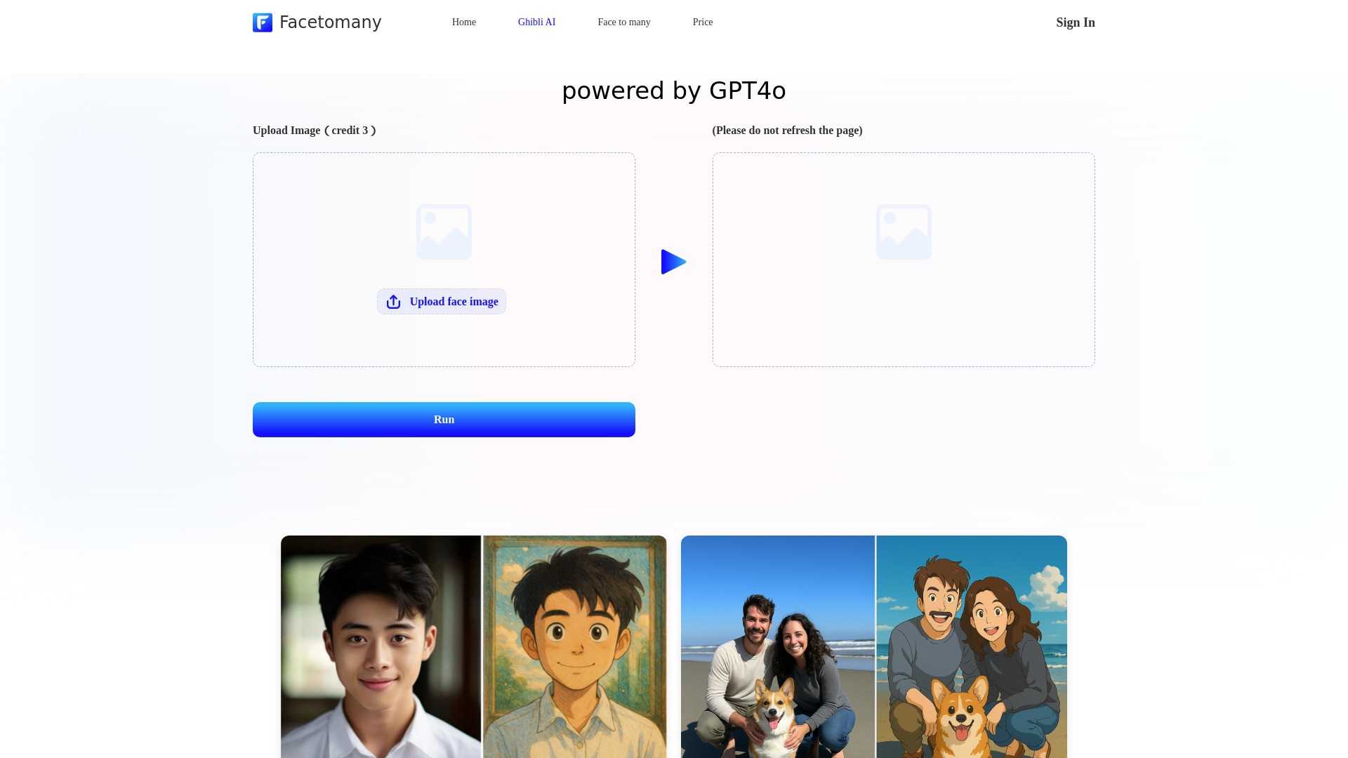 Ghibli AI - The Best Free Studio Ghibli Generator 截图