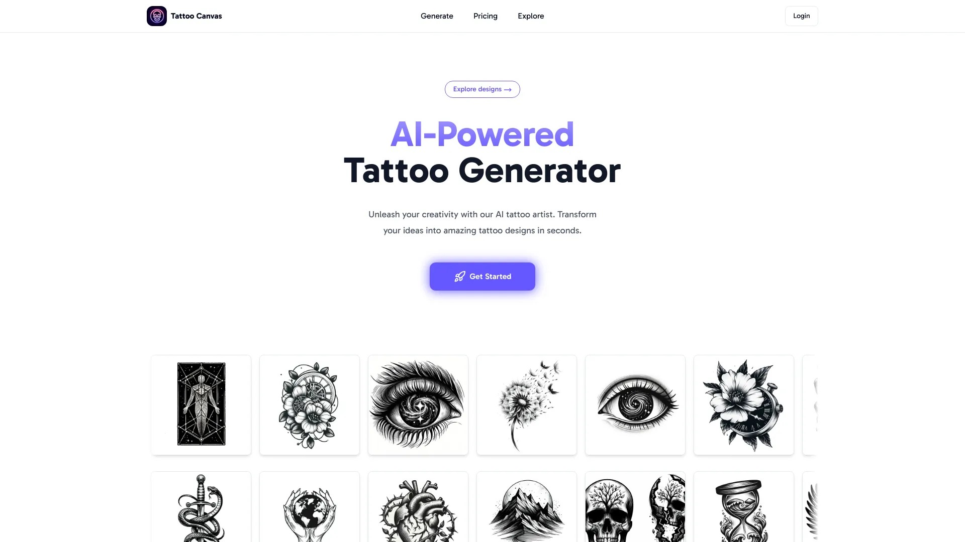 Tattoo Canvas 截图