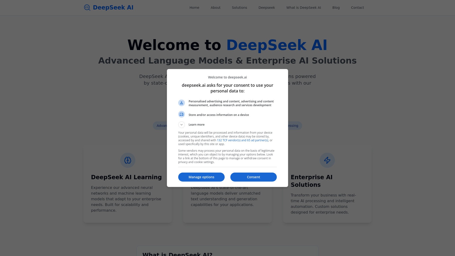 DeepSeek-AI 截图