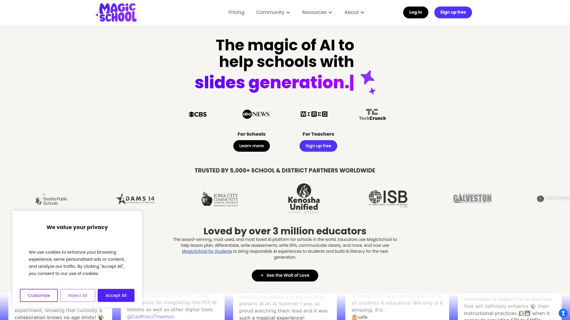 magicschool.ai 截图