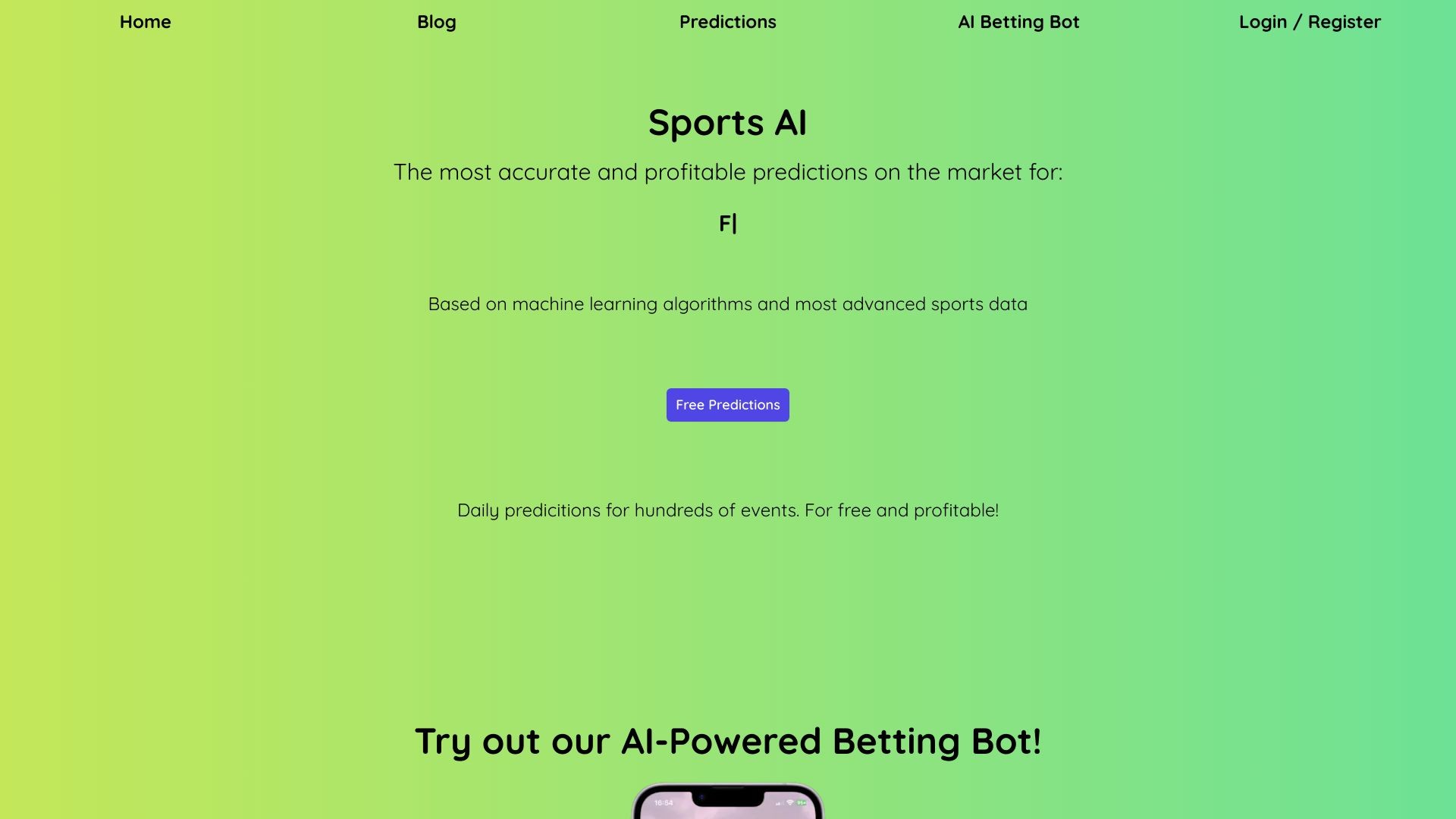Sports AI 截图