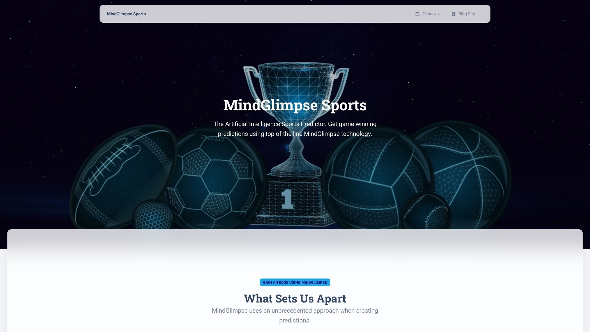 MindGlimpse Sports 截图