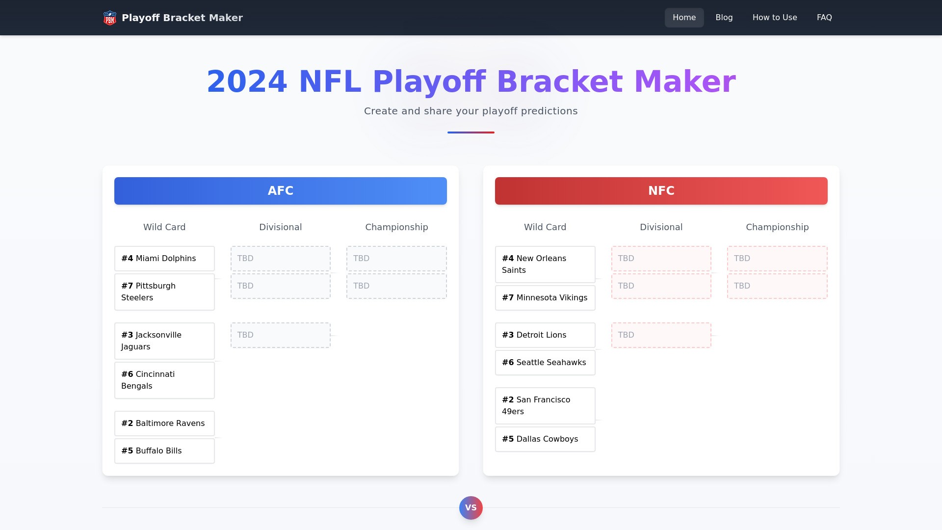 playoff maker 截图