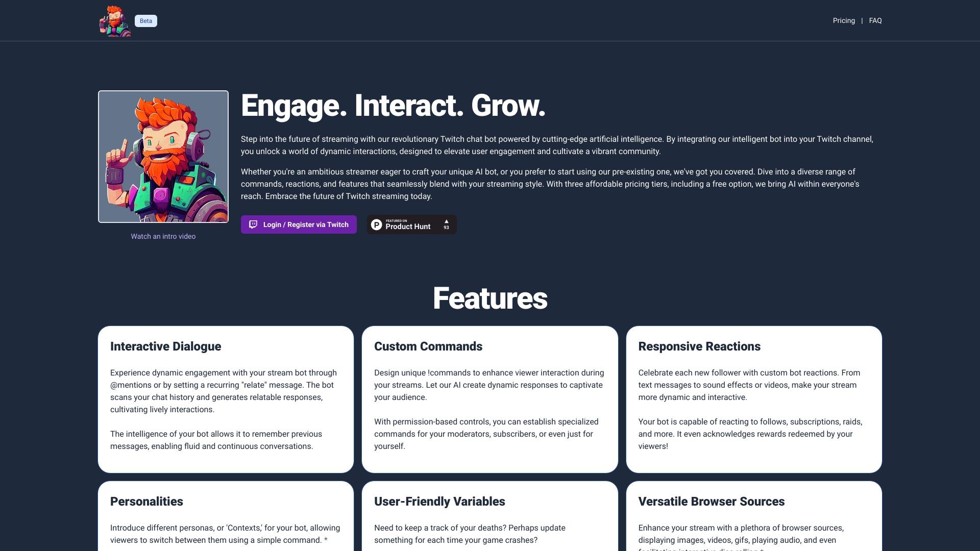 Stream Chat A.I. 截图