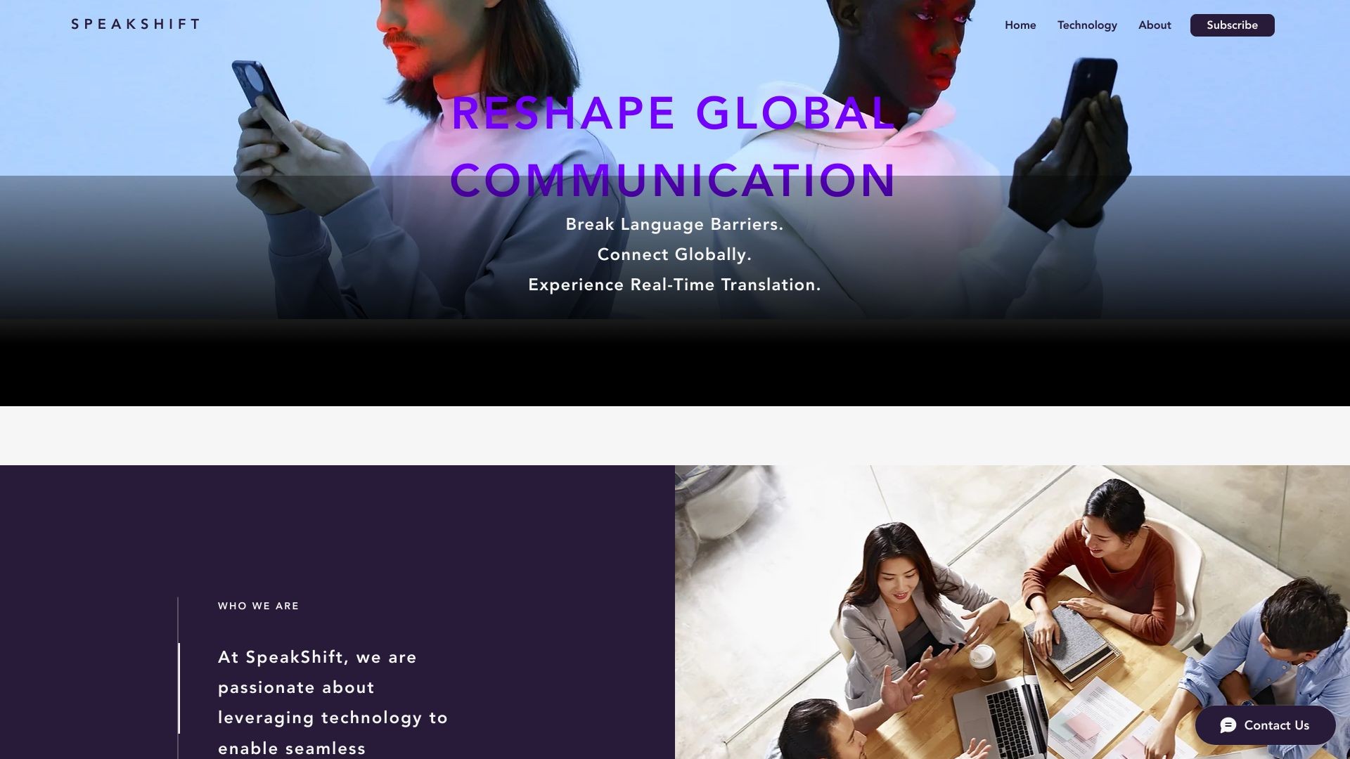 Speakshift.ai 截图