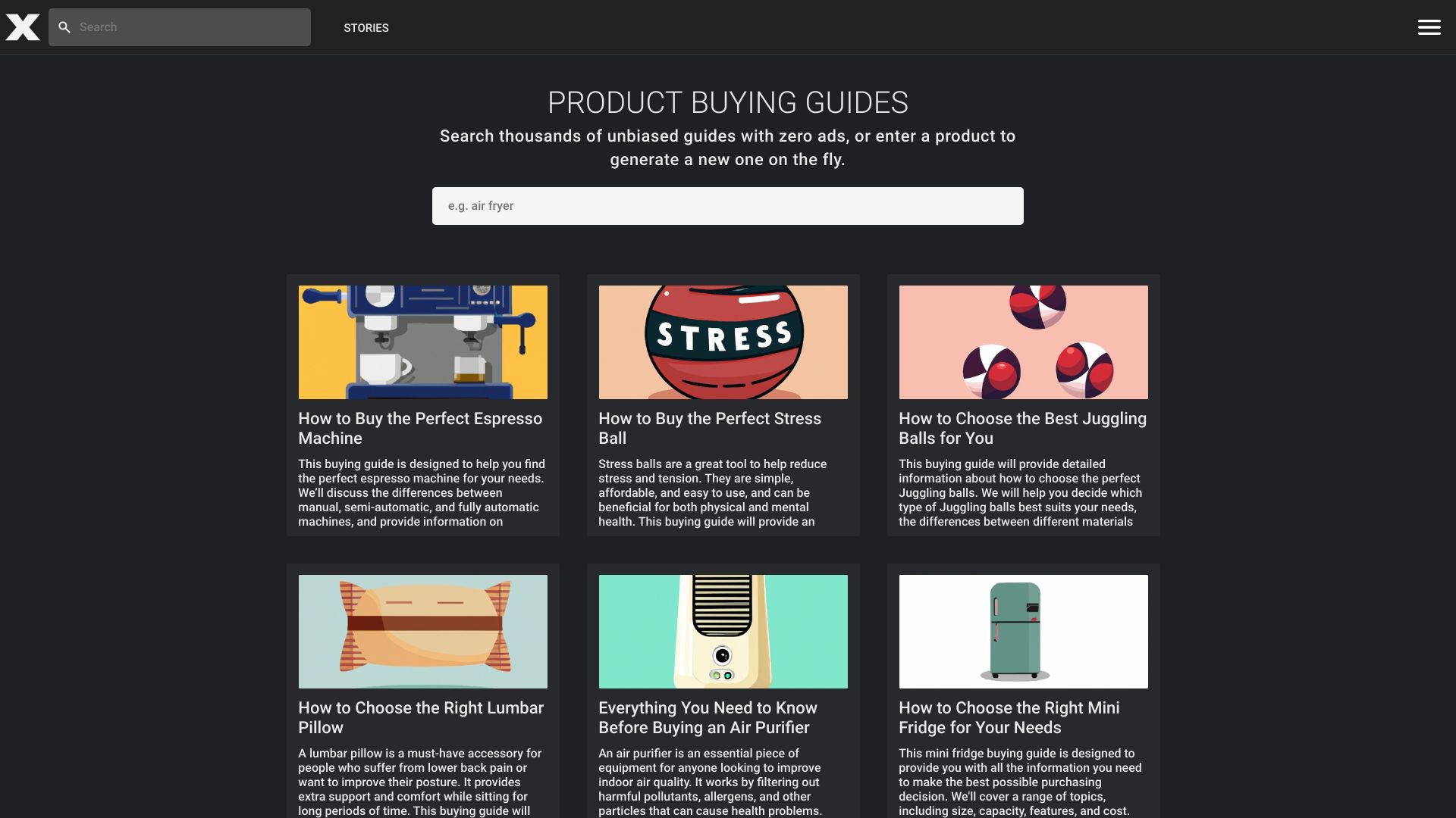 Product Buying Guides 截图