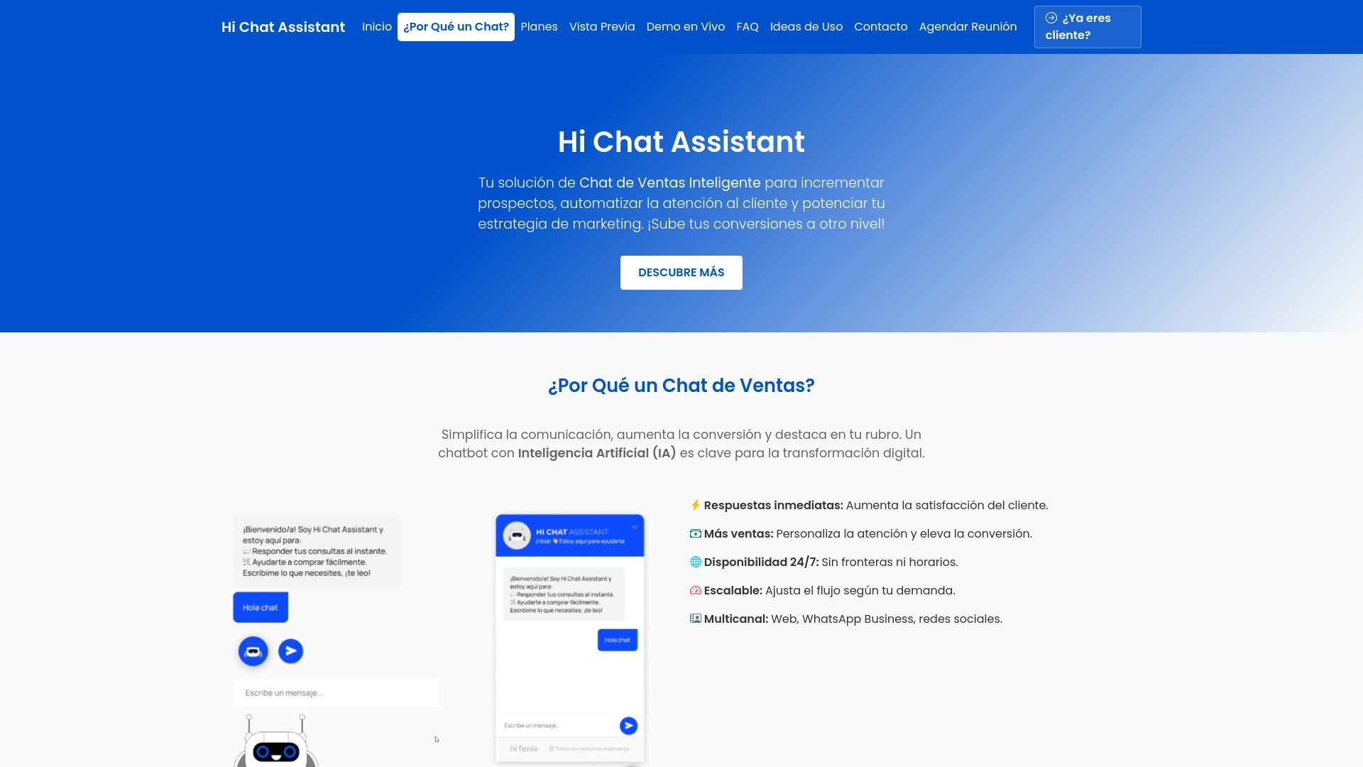 Hi Chat Assistant 截图
