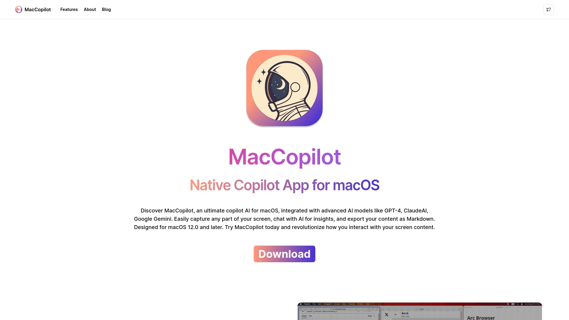 MacCopilot 截图