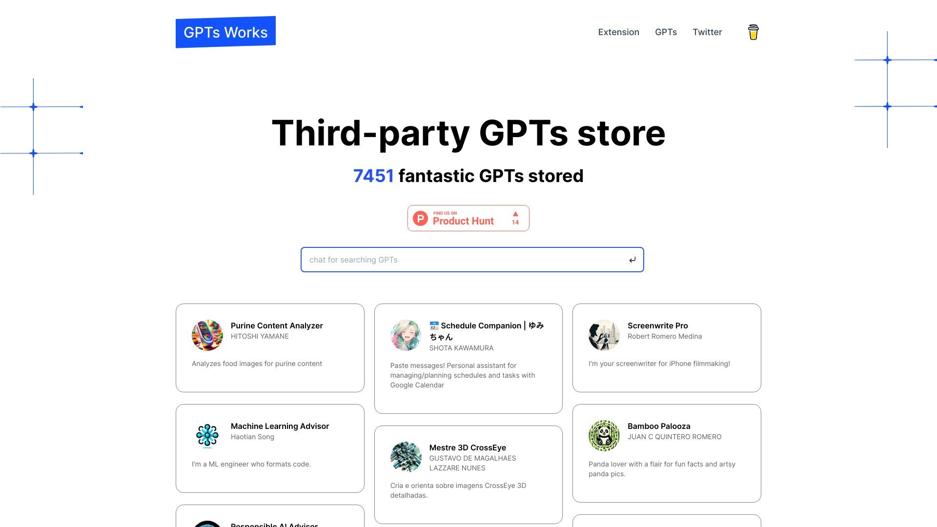 GPTs Works 截图