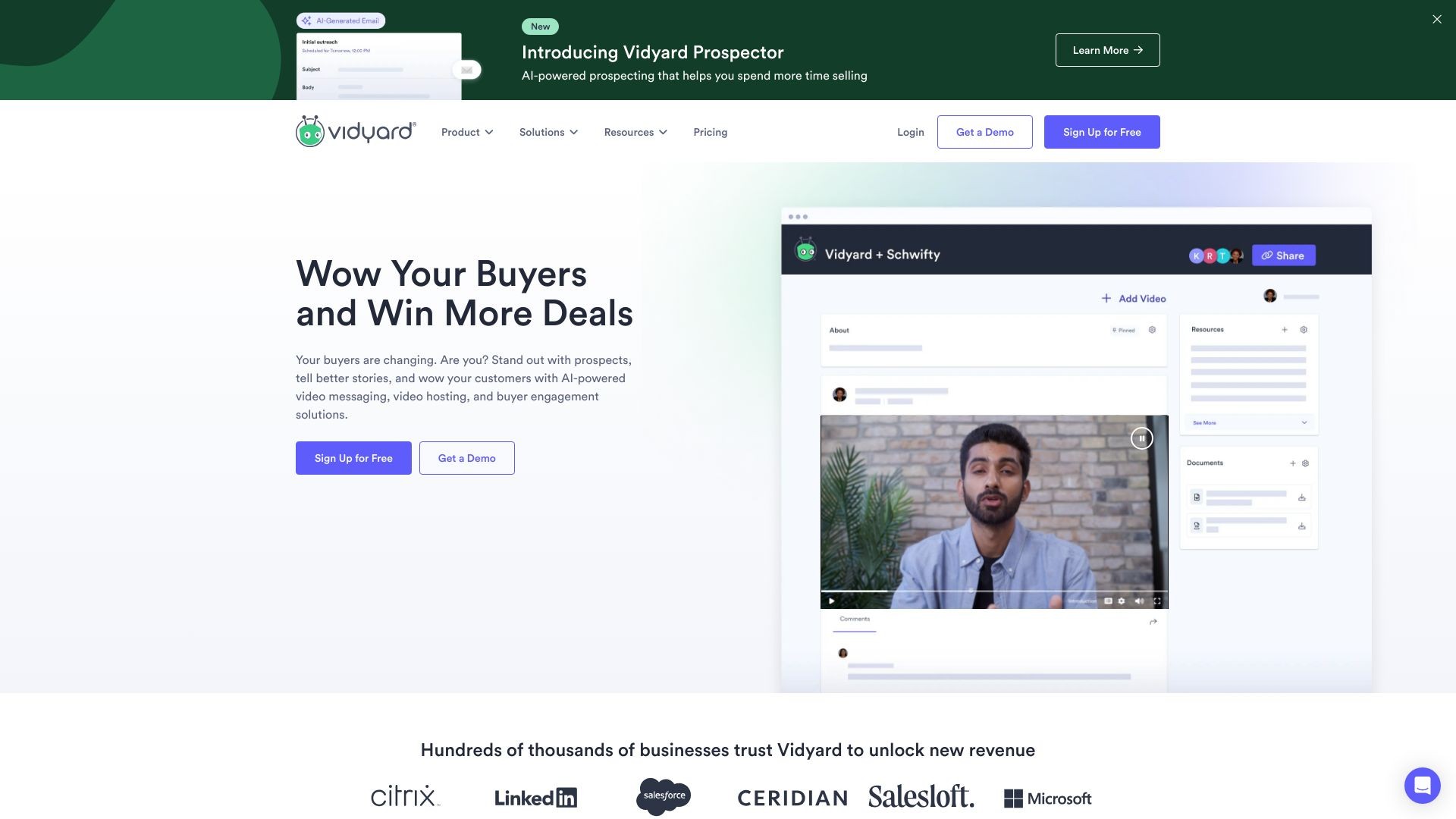 Vidyard - Video Tools for Virtual Sales and Marketing Teams 截图