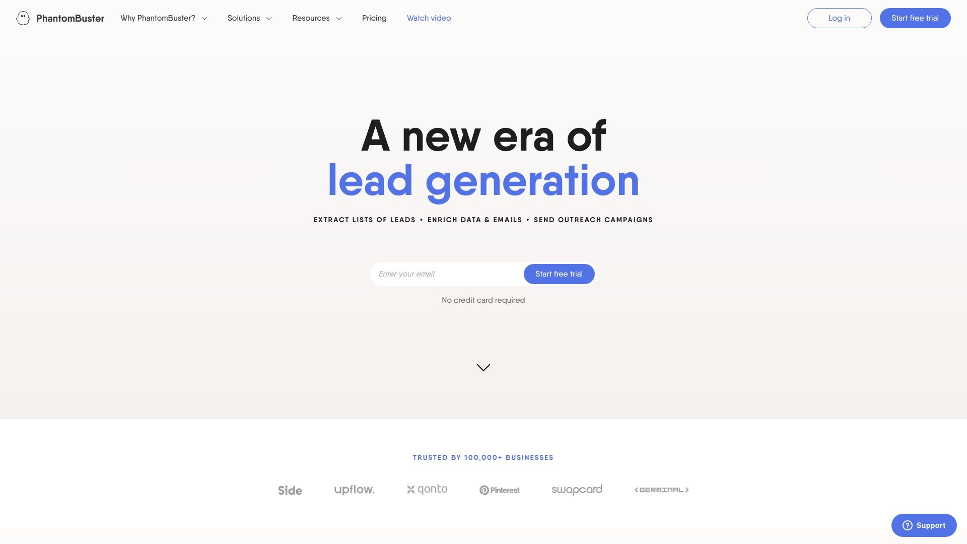 PhantomBuster 截图
