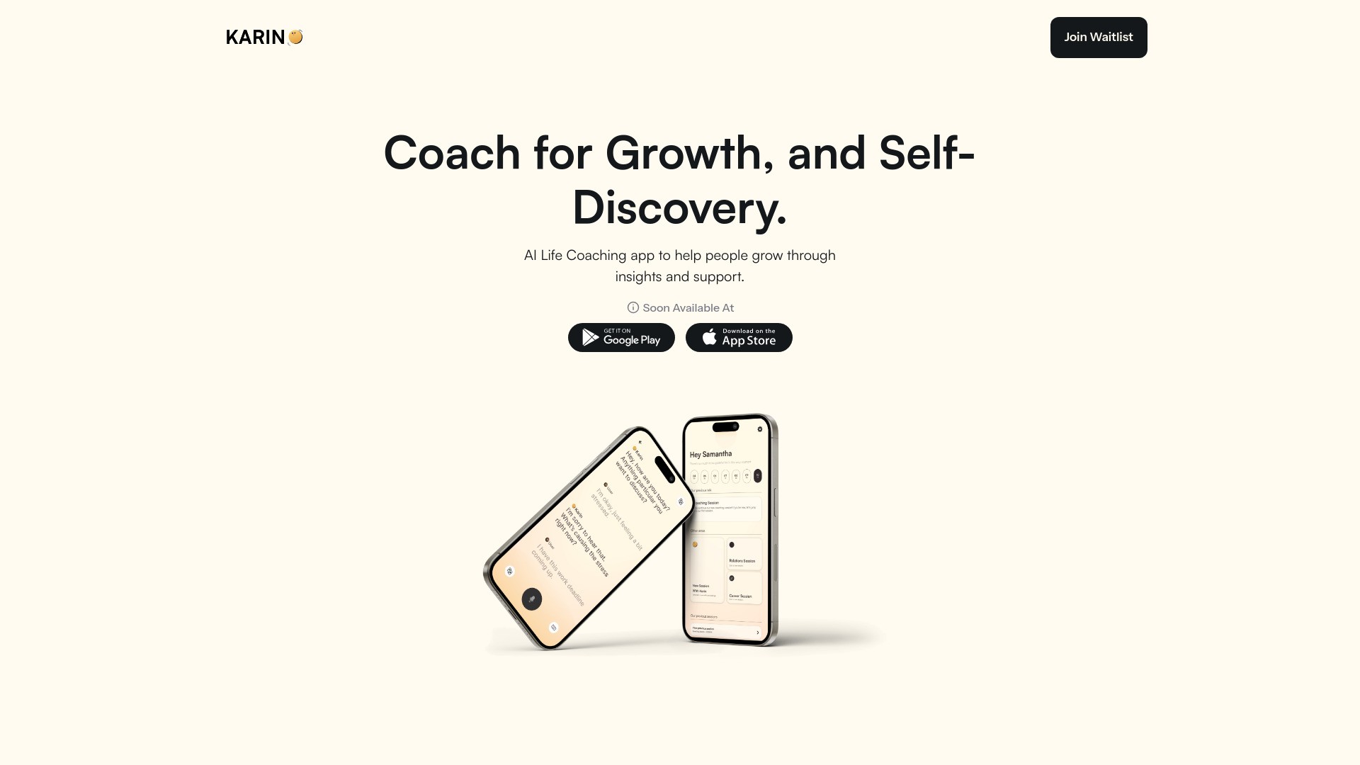 Karin AI: LIfe & Wellness Coach 截图