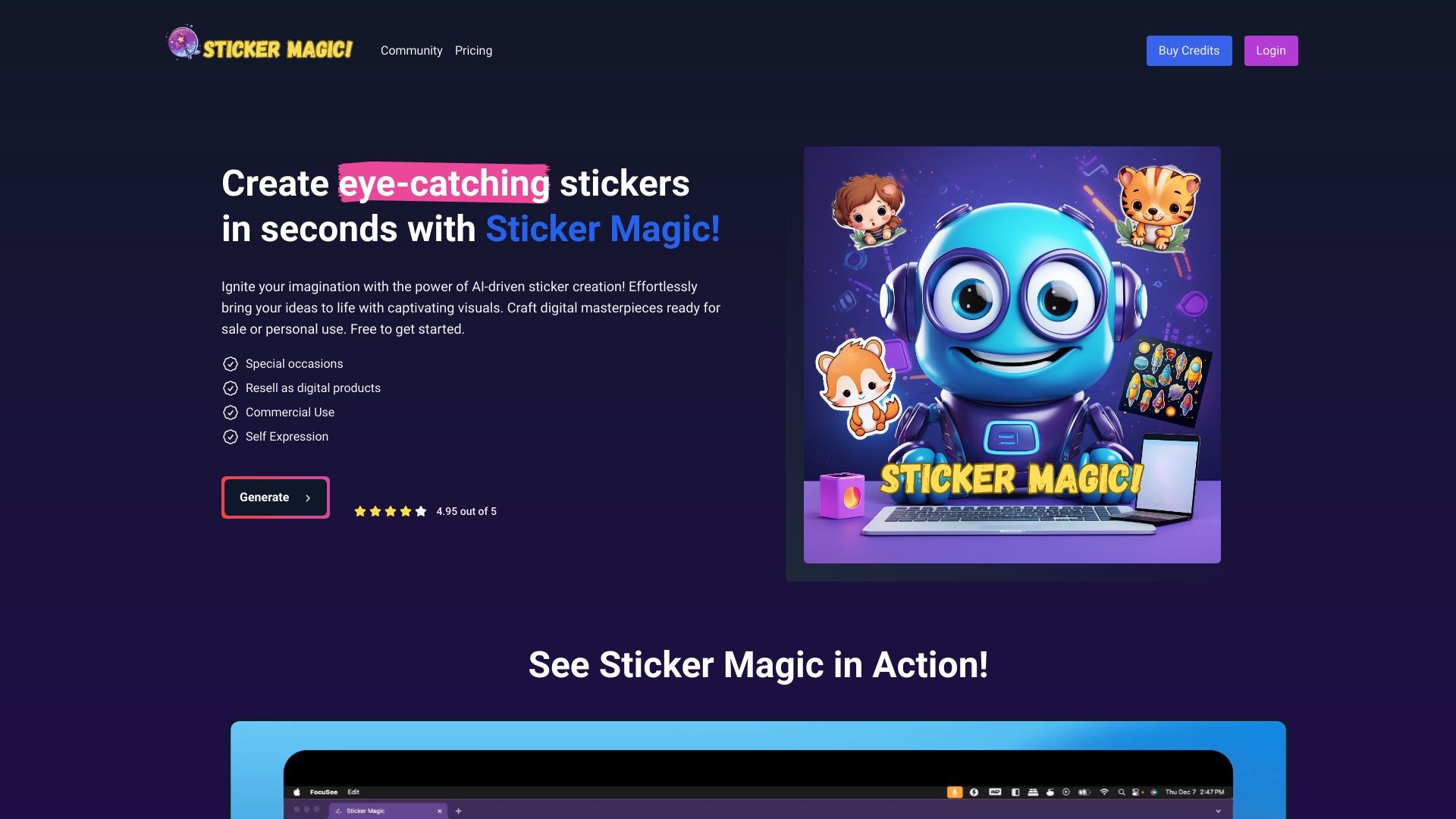 Sticker Magic 截图