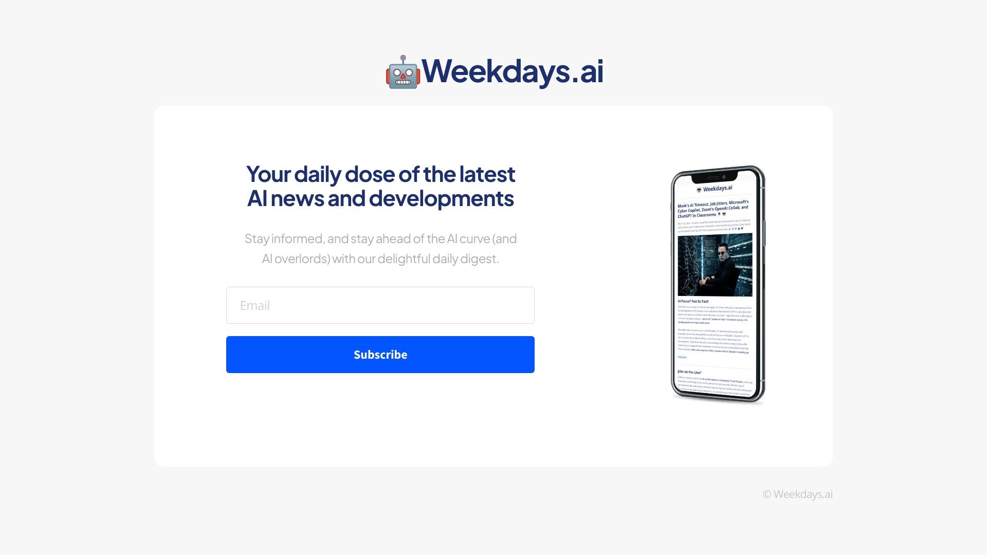Weekdays.ai 截图