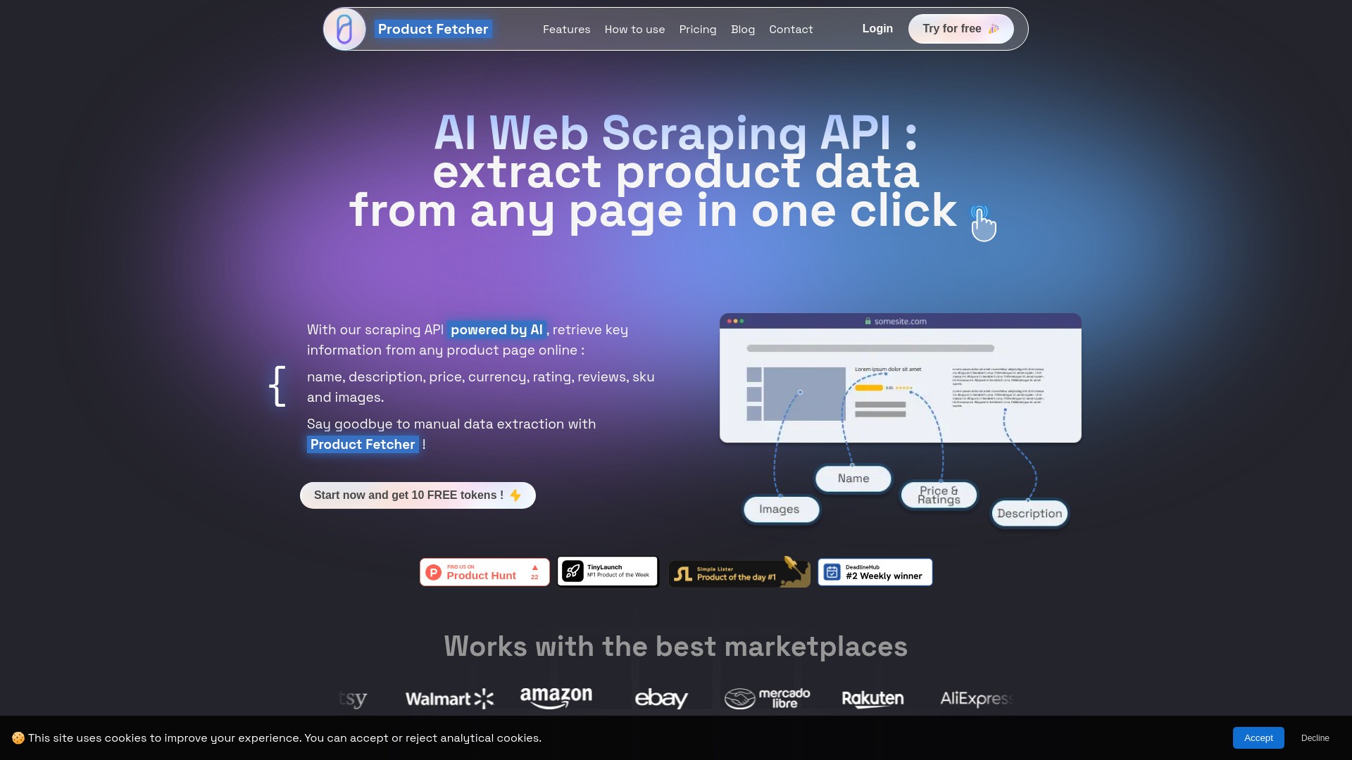 Product Fetcher 截图