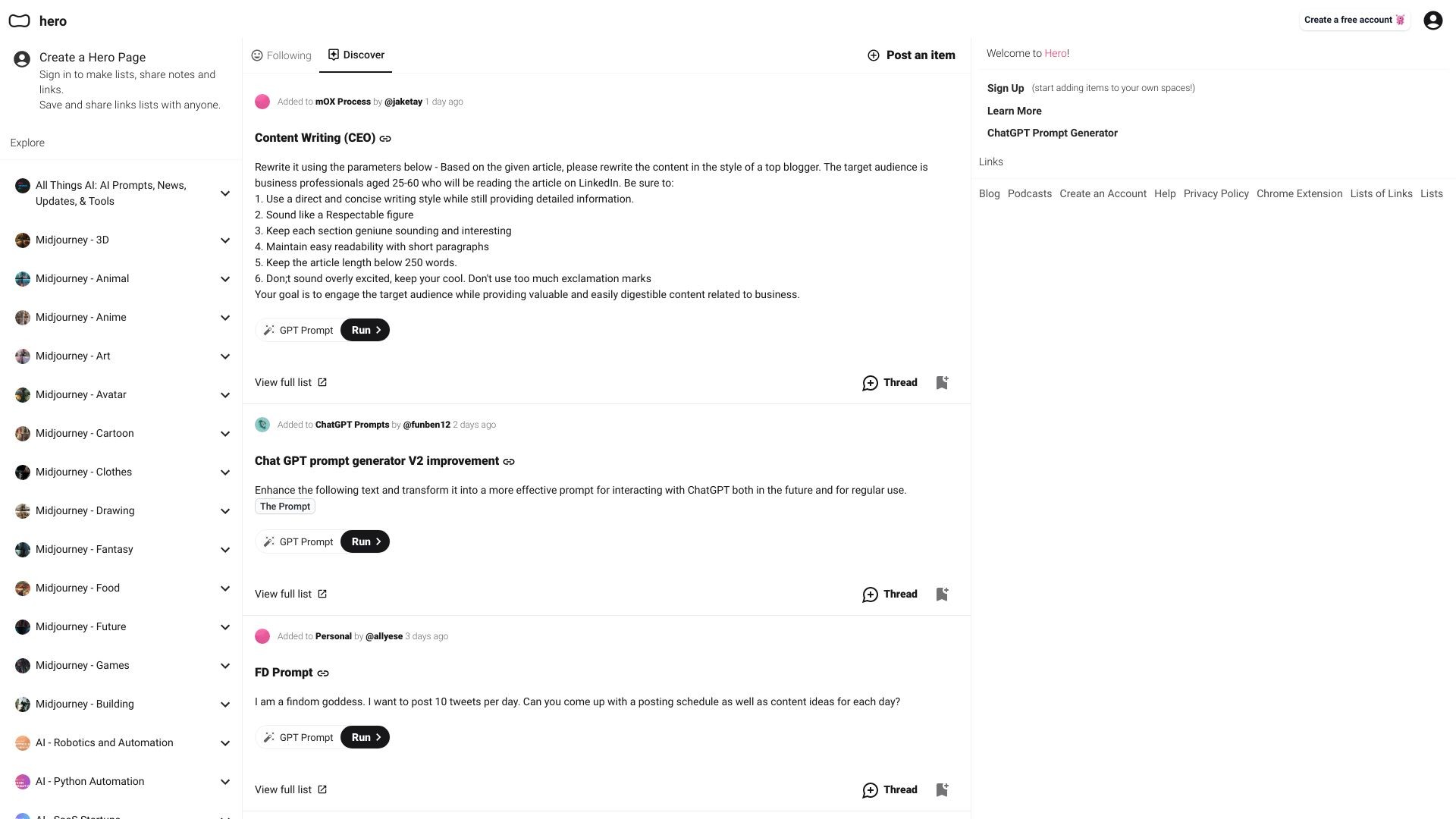 HeroML: Write AI Workflows, Text & Art 截图