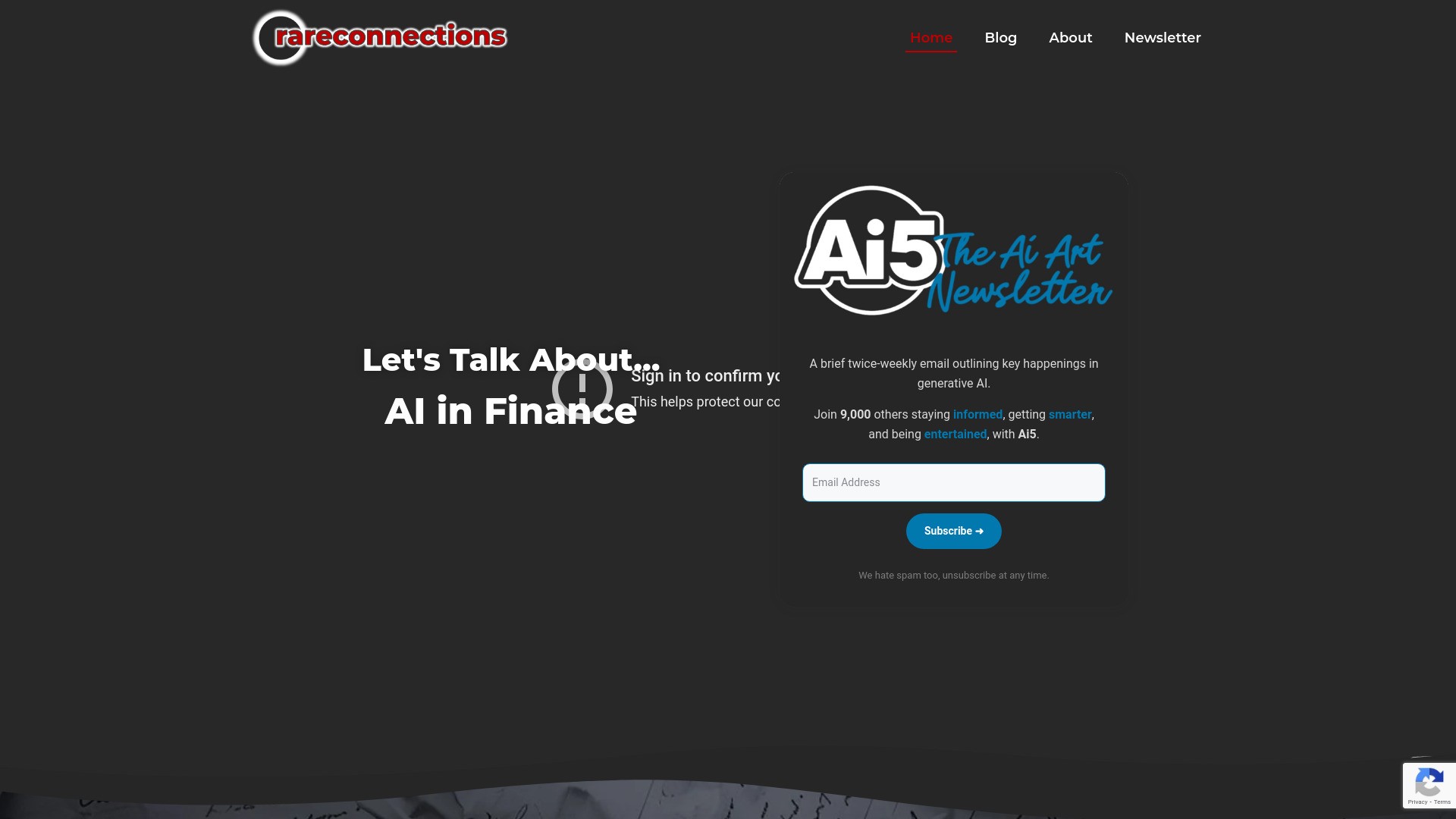 rareconnections.io 截图