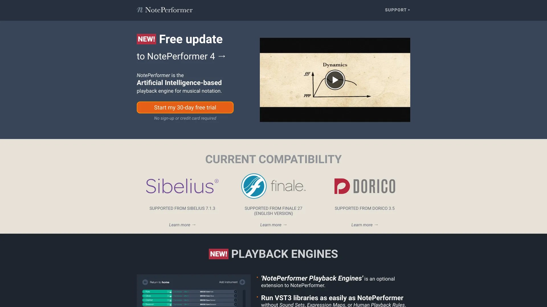 noteperformer.com 截图