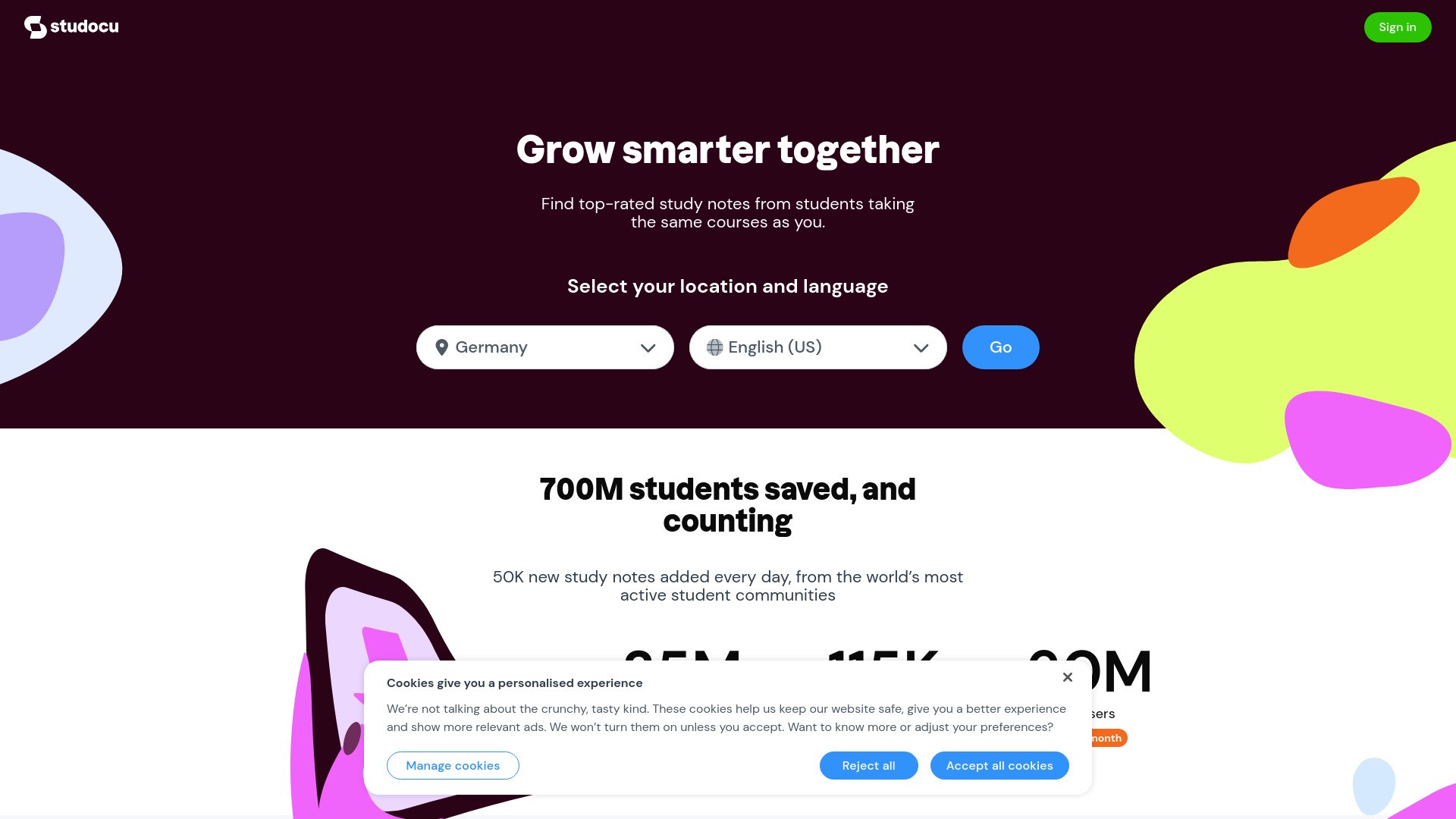 Studocu Global 截图