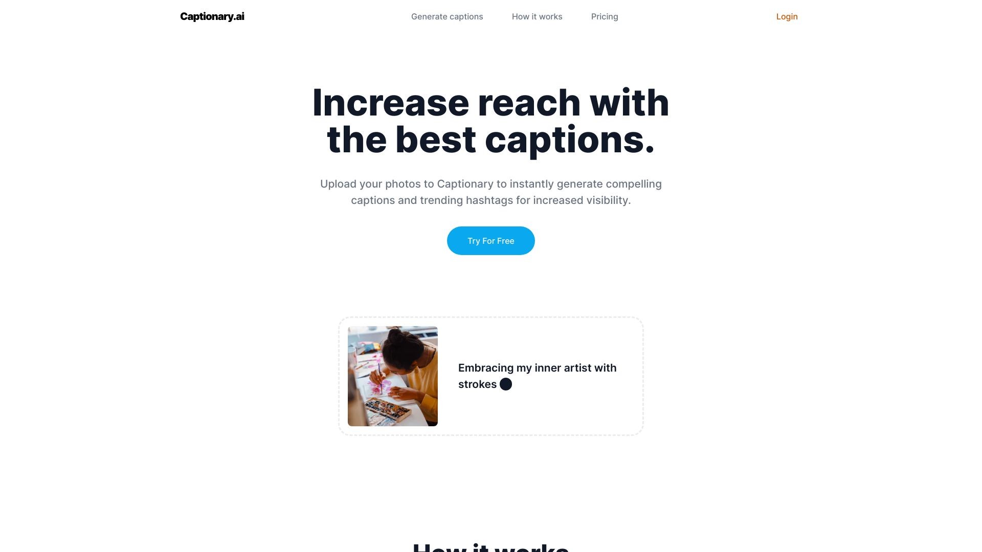 Captionary.ai 截图