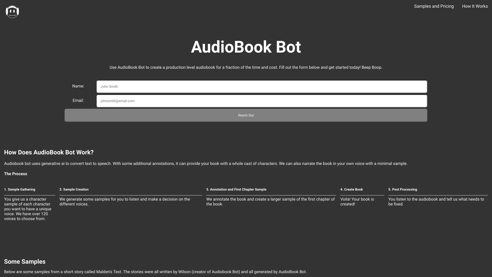 AudioBook Bot 截图