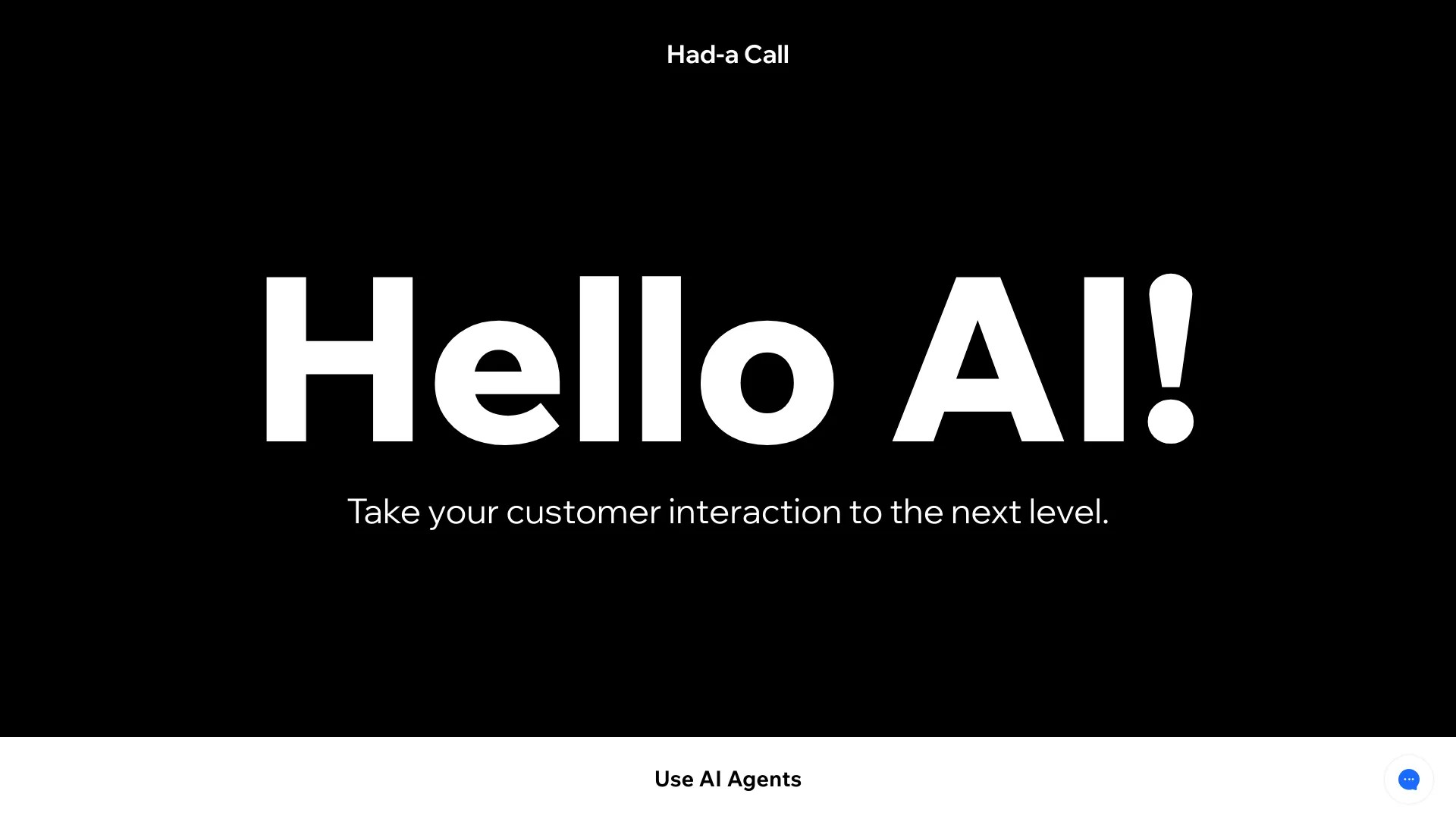Had-a Call | AI Calling Platform 截图