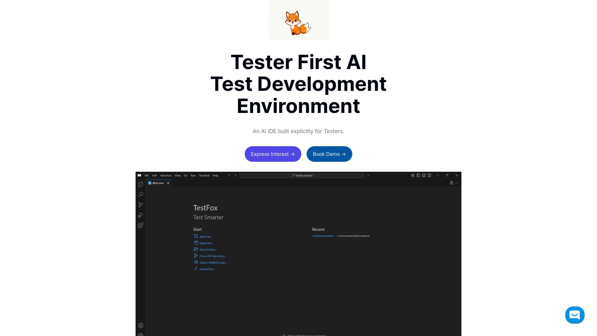 Testfox 截图