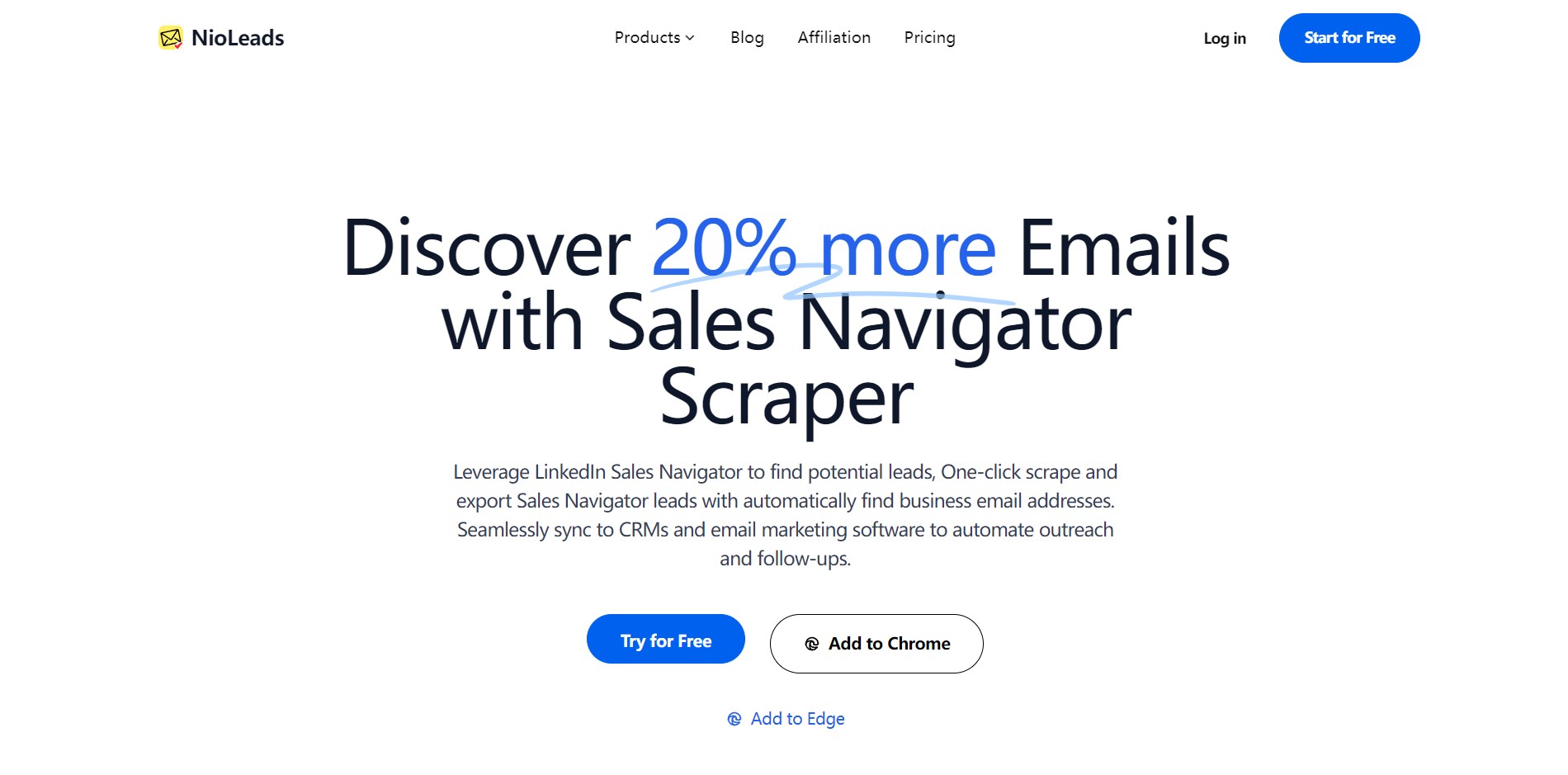 Sales Navigator Scraper by NioLeads 截图