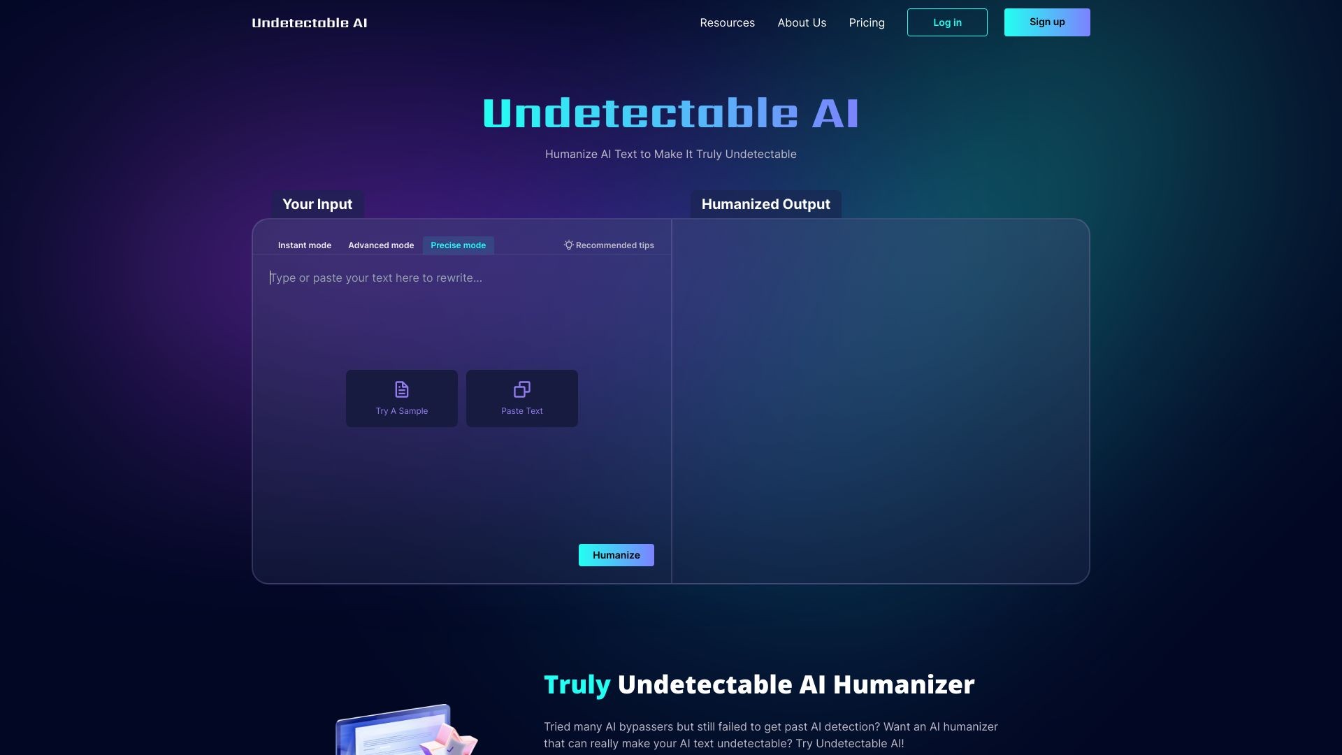UndetectableAI 截图