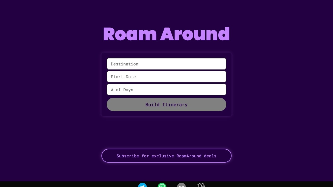 Roamaround 截图